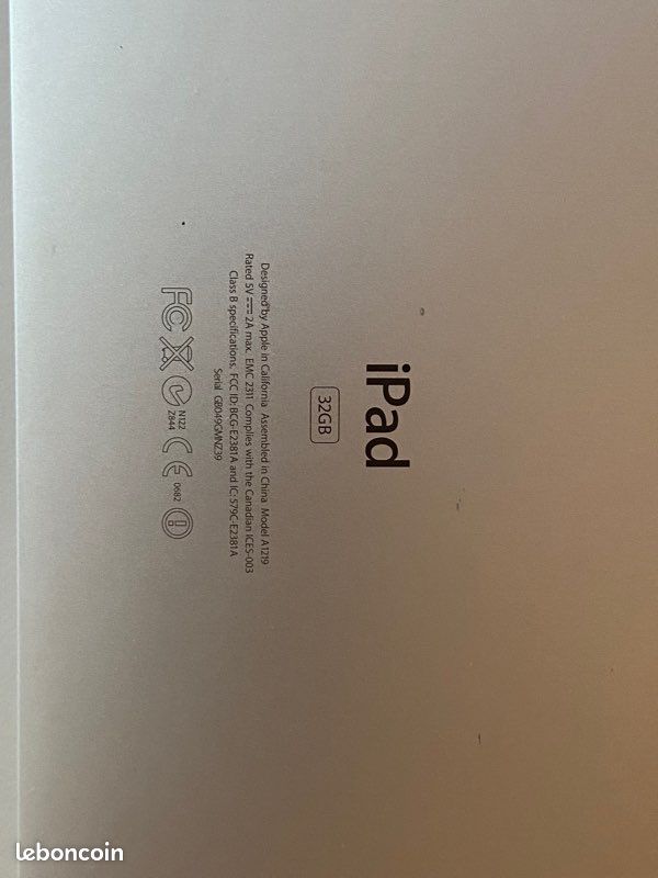 IPad 1 wifi 32go (image 3)