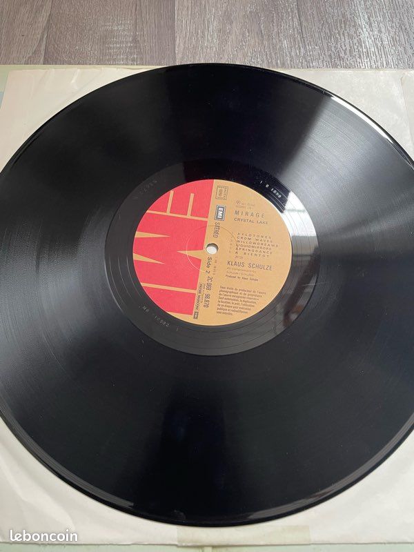 Vinyle Klaus Schulze Mirage (image 4)