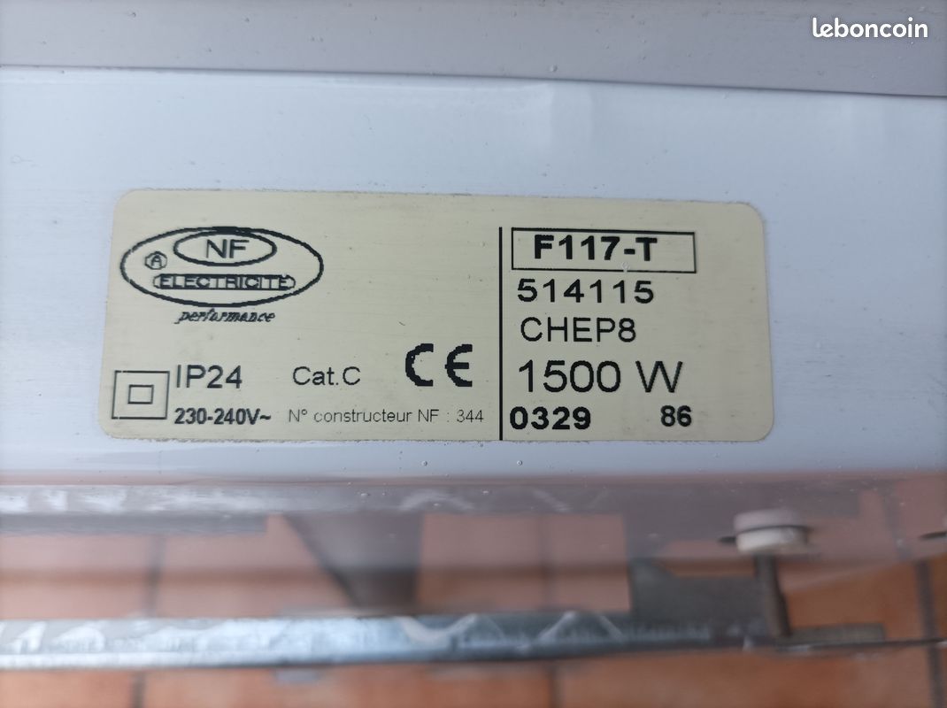 Convecteur Atlantic 1500W (image 3)