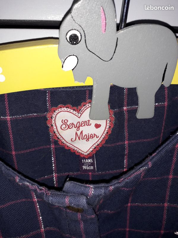 Combi short Sergent marjor 11 ans (image 2)