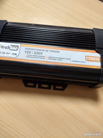 Inverter 12V 1500W vague modifiée avec option de télécommande BLUGY