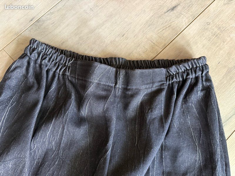 Ensemble veste pantalon taille élastique neuf 44 C&M Paris (image 10)