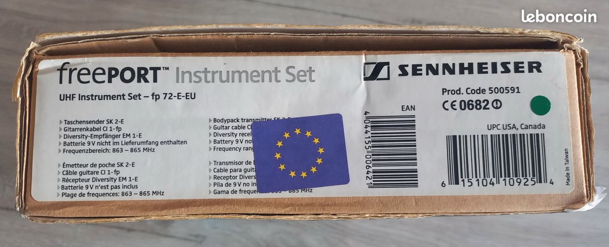 Système guitare sans fil X-Vive U2 carbon