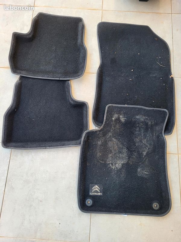 Tapis De Sol Pour Citroën C3 (2013-2016) - Lot De 4 Pièces, Moquette Haute Qualité, Antidérapant, Protection Tous Temps