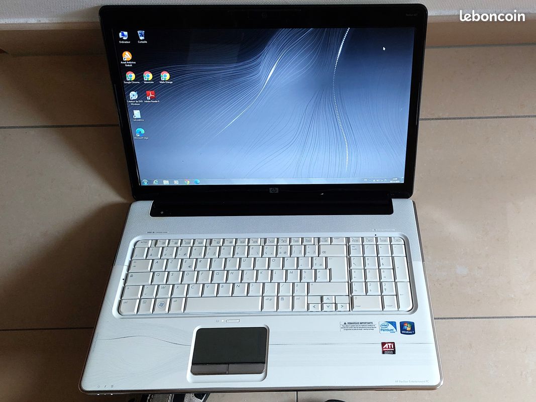 PC Portable HP Pavilion DV7 – 17 Pouces – Core I7, Windows 10, SSD – Occasion