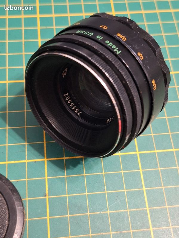 Objectif Helios 44-2 58mm f/1 :2 – M42 – en très bon état (image 3)