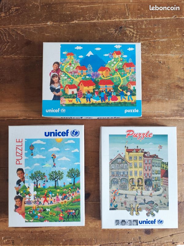Puzzle neuf unicef code 3700 | Cé Vintage | Auvergne-Rhône-Alpes