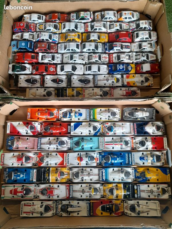 No 2. Lot Vitesse, voitures miniatures rallye et des 24h00 du Mans au 1/43 (image 1)