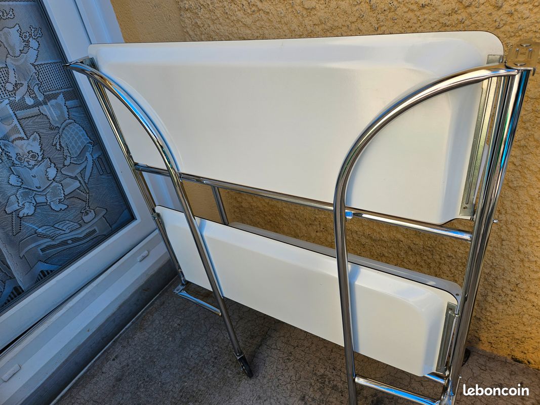 Table desserte pliante vintage (image 8)