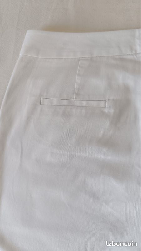 Bermuda blanc 1 2 3 taille 40 (image 6)