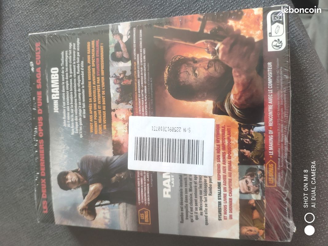 Coffret stallone blu-ray neuf sous blister (image 3)