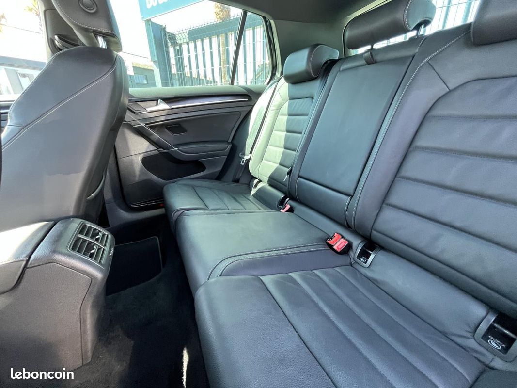 Volkswagen golf gtd 2.0 tdi 184 cv bv dsg 6 suivi complet vw camera / sieges cuir / feux led (image 9)