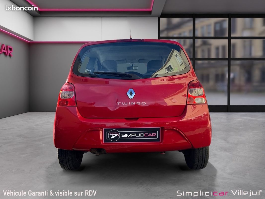 RENAULT TWINGO II 1.2 16v 75 eco2 Dynamique, Bluetooth, Climatisation, Carnet D'entretiens, Garantie 12 Mois (image 11)