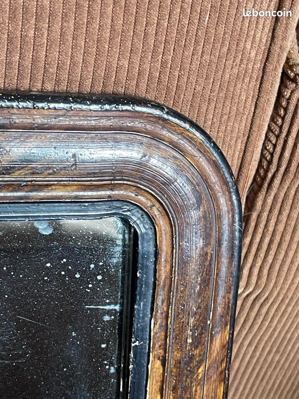 Miroir Louis Philippe en bois et stuc (image 8)