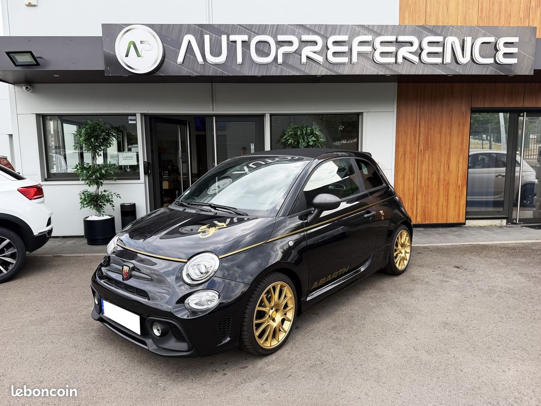 Abarth 500C 1.4 TURBO T-JET 165 CH 595 SCORPIONEORO*1ER MAIN*EDITION 2000 EXEMPLAIRES (image 11)