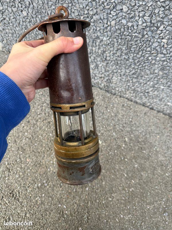 ancienne lampe de mineur ARRAS numérotées | eBay