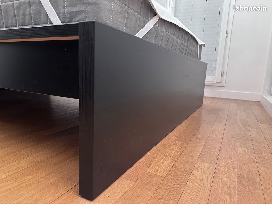 Ensemble cadre de lit MALM + matelas VESTERÖY (140x200 cm) (image 9)