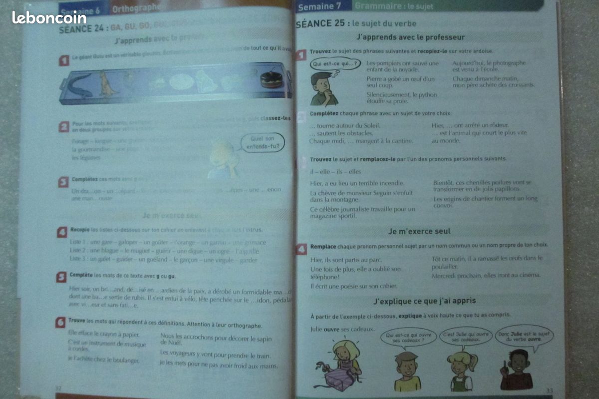 Manuel de français étude de la langue CE2 - La librairie des écoles (image 2)