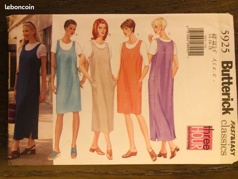 Patrons anciens couture Vogue, Burda, Butterick, Neue Mode