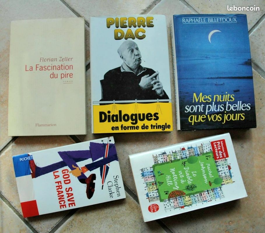 Lots 22 livres, Romans, Guides pratiques, Manuels Scolaires, Enfants (image 4)