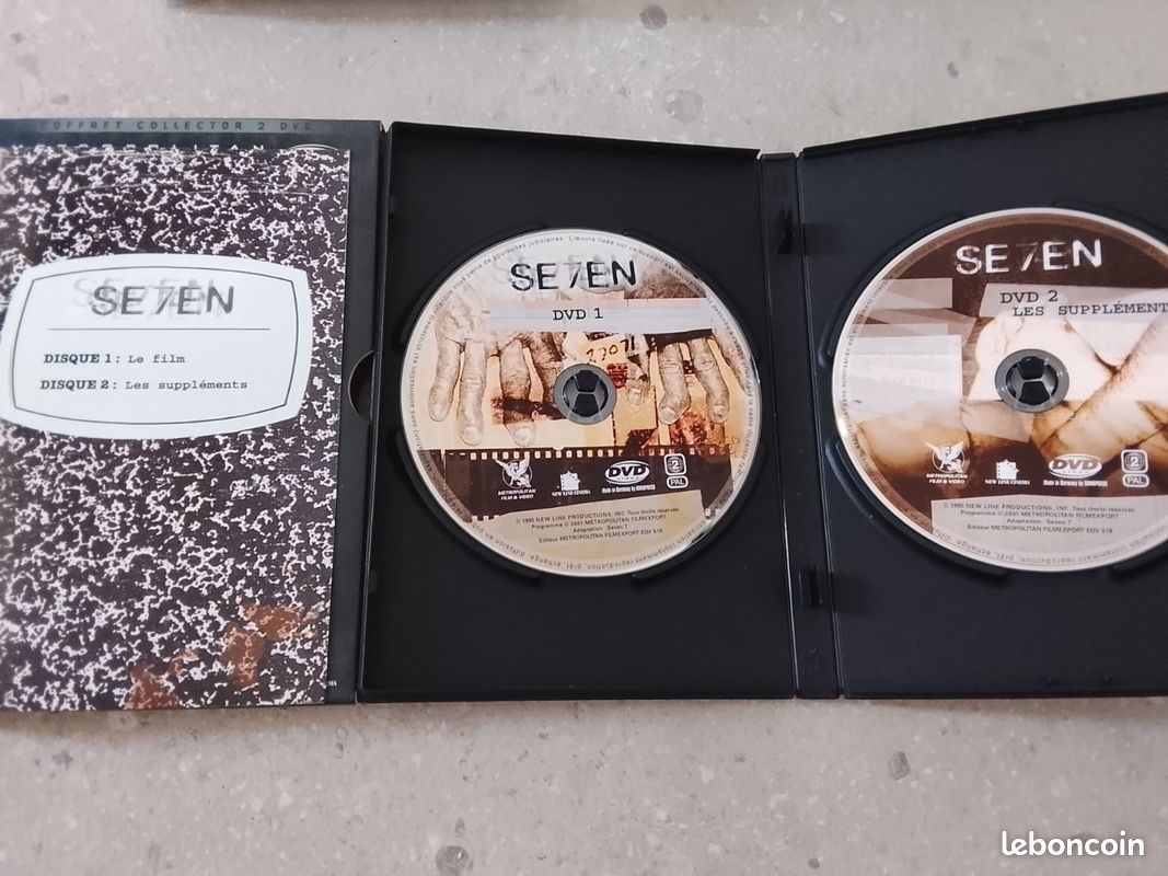Coffret Collector Seven 2 DVD David Fincher édition prestige (image 4)