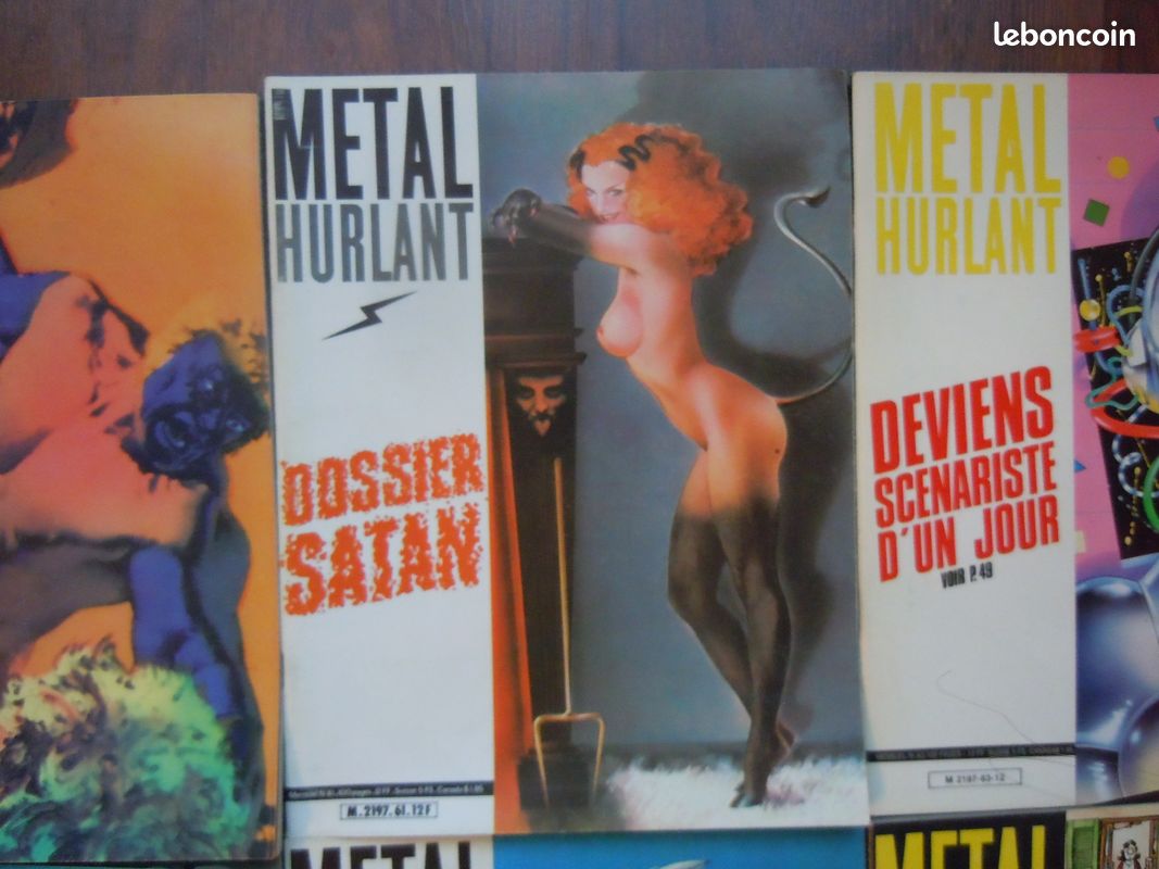 Revues Metal Hurlant n° 60 - 69 (image 6)