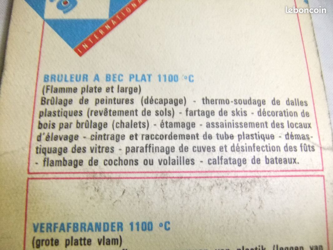 Bruleur à bec plat (image 4)