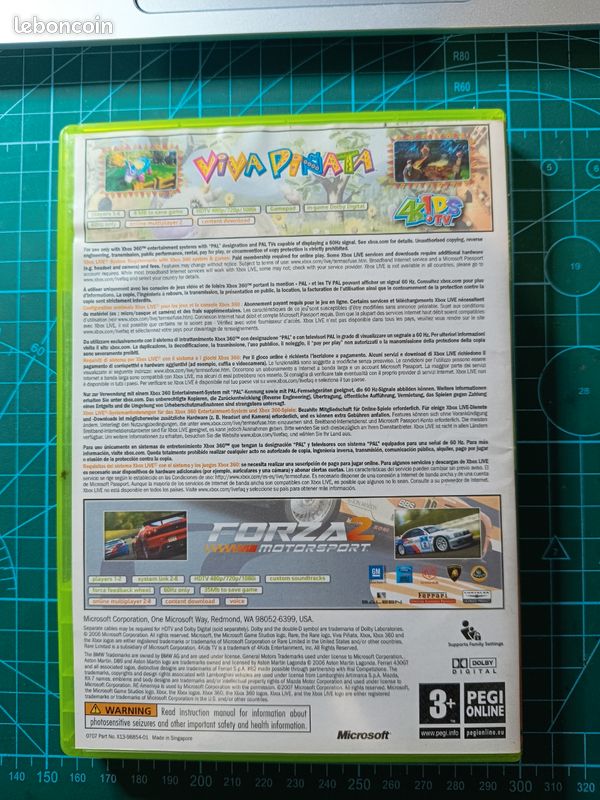 Lot De 19 Jeux Xbox 360 - Occasion Avec Ou Sans Notices - Très Bon état