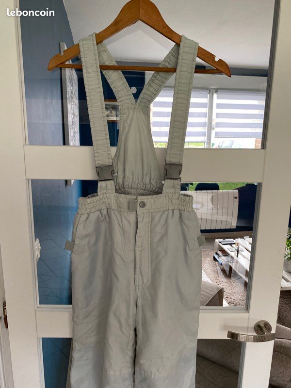 Vêtements pantalon de ski taille 14 ans de couleur grise (image 2)