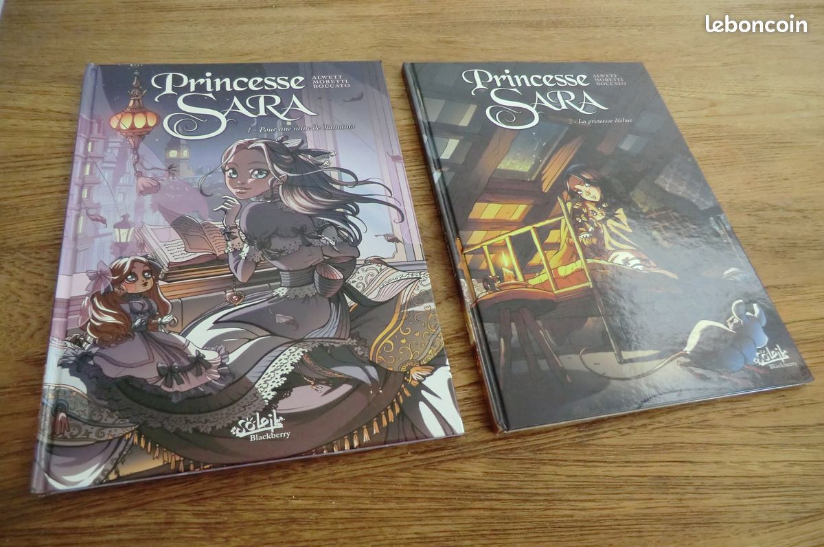 2 albums bd princesse sara tome 1 & 2 (image 1)