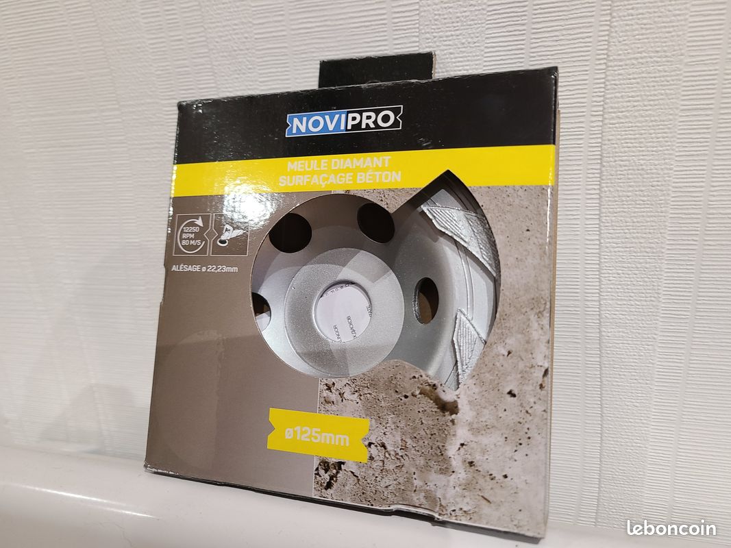 Meule surfaçage 125mm Novipro (image 1)