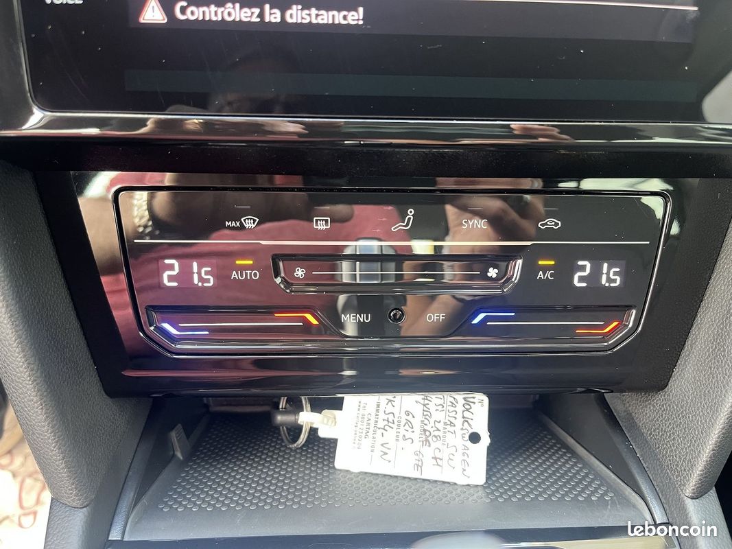 Volkswagen PASSAT SW TSI 218 CH HYBRIDE RECHARGEABLE GTE BUSINESS (image 13)