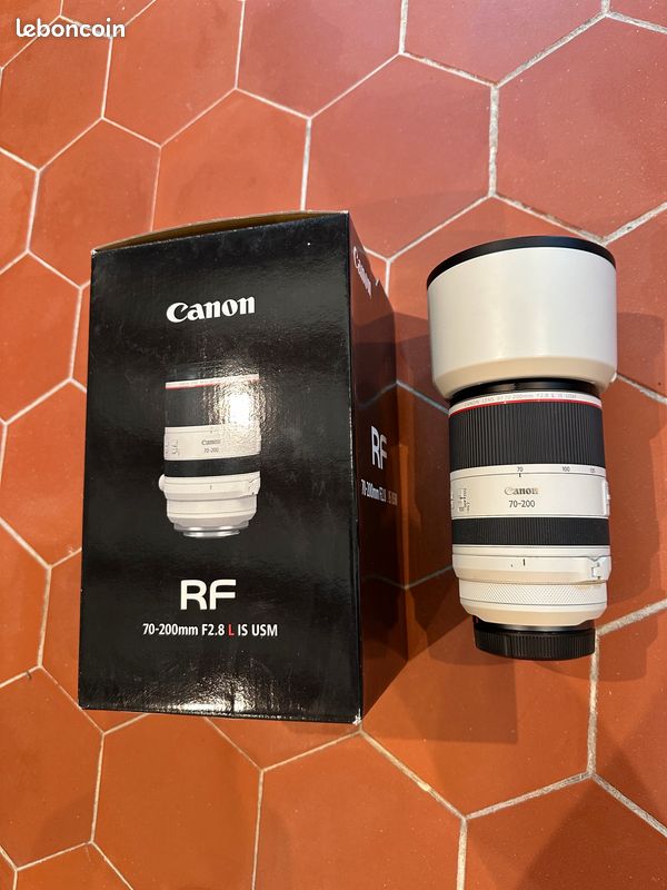 Objectif CANON RF 70-200mm f2,8 (image 1)