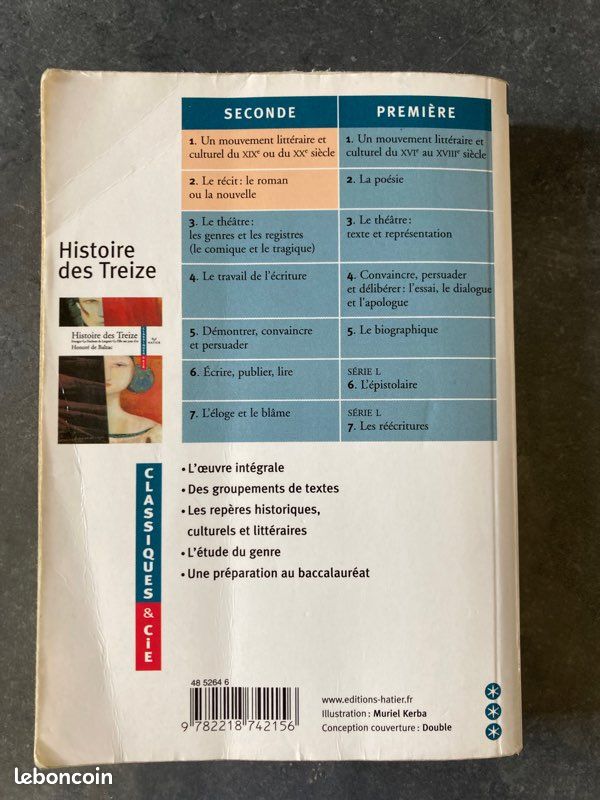 Livre Histoire des Treize de Honoré de Balzac (image 3)