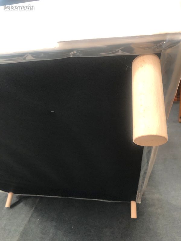 Sommier neuf 140 x 190 + 4 pieds (image 5)
