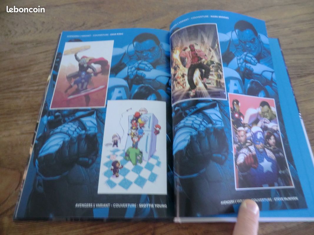 Album bd avengers T1 couv rigide episode 1à6 TBE comme neuve (image 6)