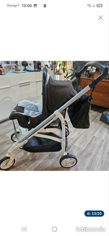 Ensemble poussette, landeau et cosy Inglesina (image 7)