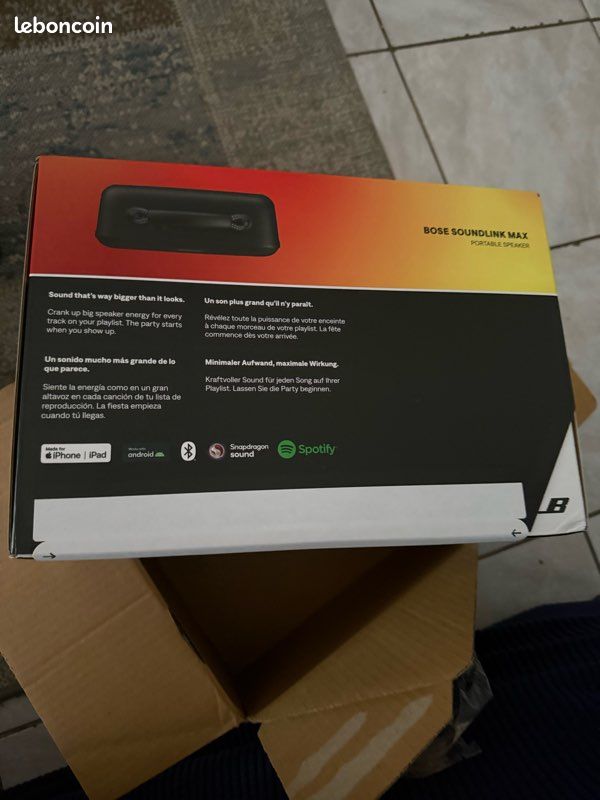 Vende de enceinte BOSE Bluetooth tout confort (image 7)
