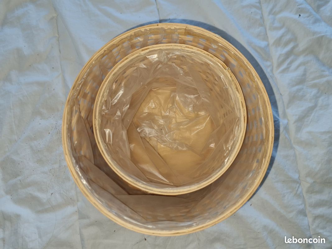 Petit panier et grand panier rond (image 5)