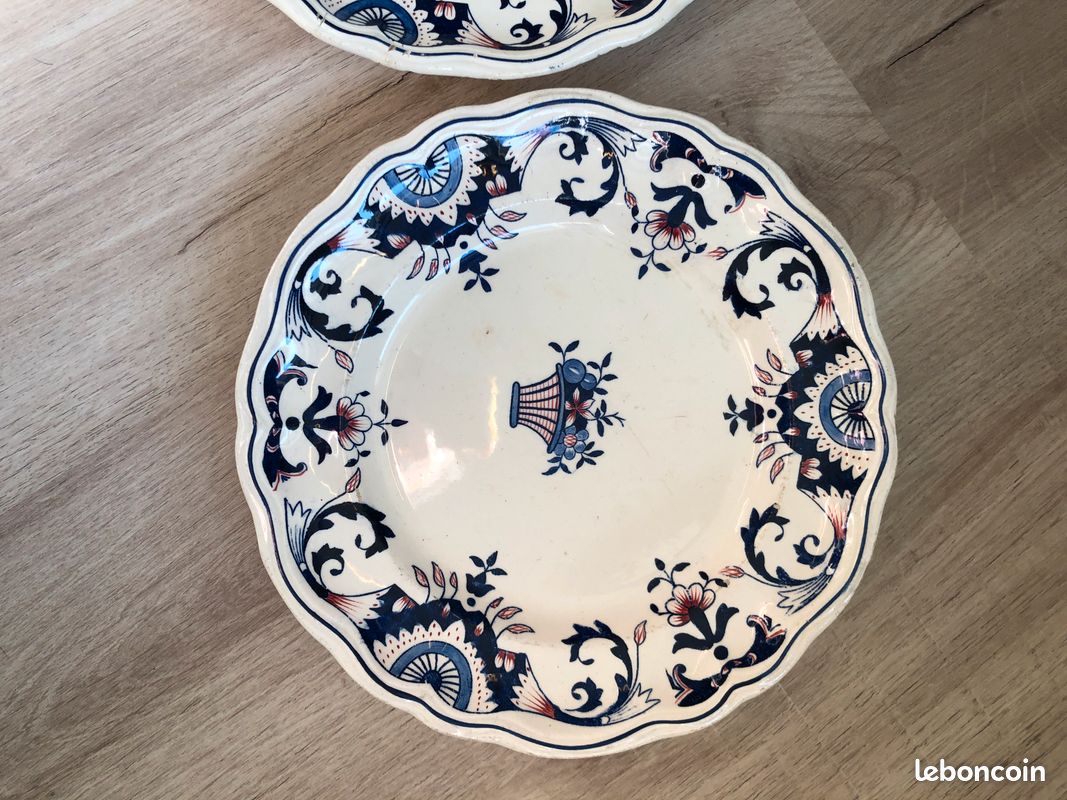 2 plats présentoirs à biscuits anciens (image 9)