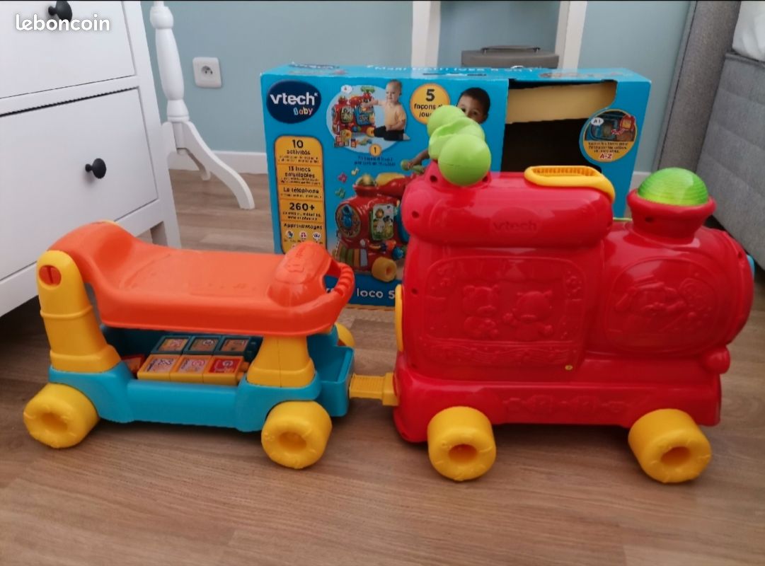 Vtech porteur Maxi trotti Loco 5 en 1 (image 3)