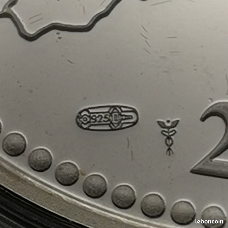 MEDAILLE 40g ECU ARGENT 925‰ 41mm 2009 10ème ANNIVERSAIRE EURO DES 11 / EUROPE / Avec Poinçon 925 (image 3)