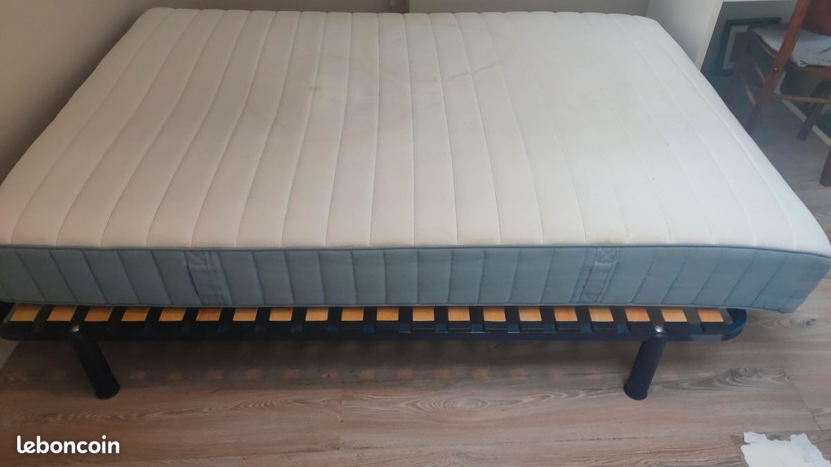 Lit 140*200 (matelas) prix à négocier (image 2)