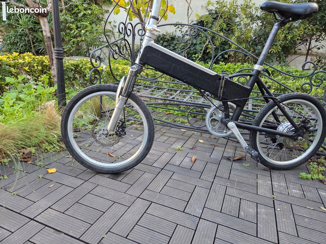 Cadre De Vélo Pliant 20 Pouces En Aluminium - Freins à Disque, 21 Vitesses - Vélo De Montagne