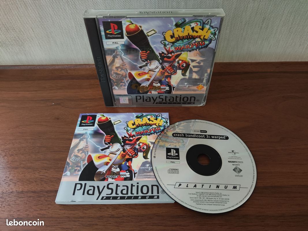 Crash Bandicoot 3 PS1 - Jeux Vidéo | Rakuten