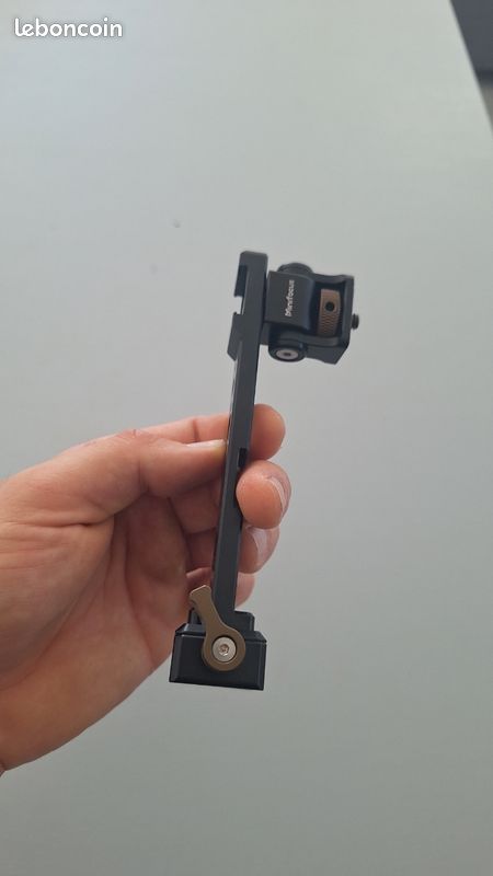 Support de moniteur MINIFOCUS en aluminium, compatible avec les cages vidéo équipées d'un rail NATO (SmallRig, Tilta, Neewer, etc.) (image 3)