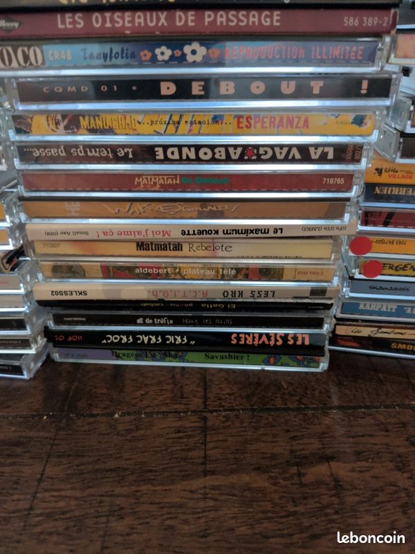 Lot de 87 cd punk rock reggae chanson française (image 14)
