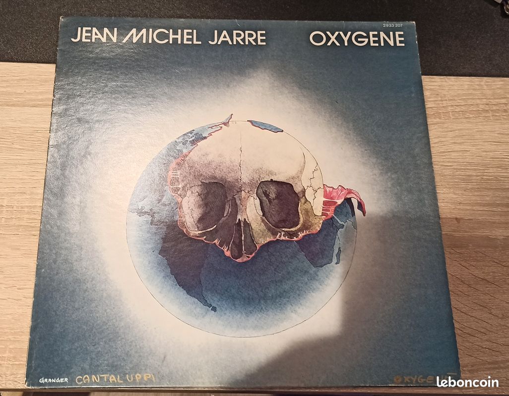 Disque vinyle 33 Tours Jean Michel Jarre Oxygène (image 1)