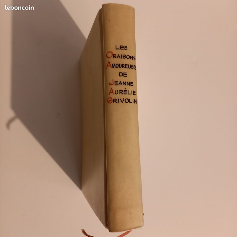Les oraisons amoureuses de Jeanne Aurélie Grivolin (image 2)