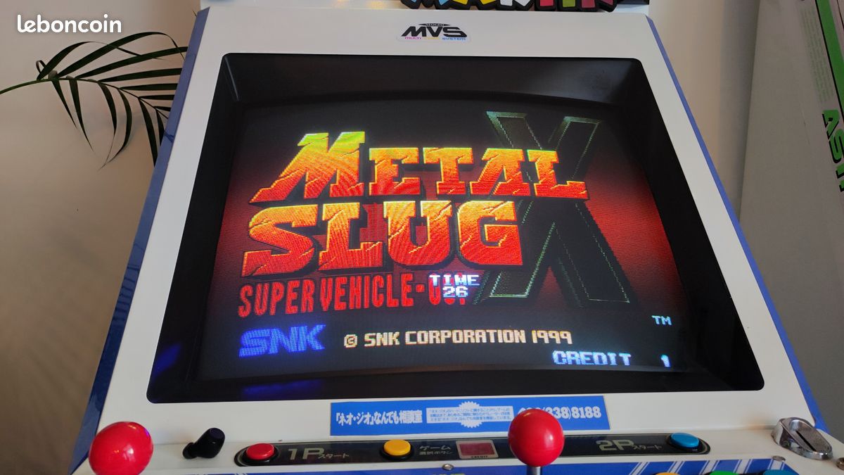 Lot De 10 Jeux Neo Geo MVS – Metal Slug, Sonic Wings, Stakes Winner, Boîtes SNK